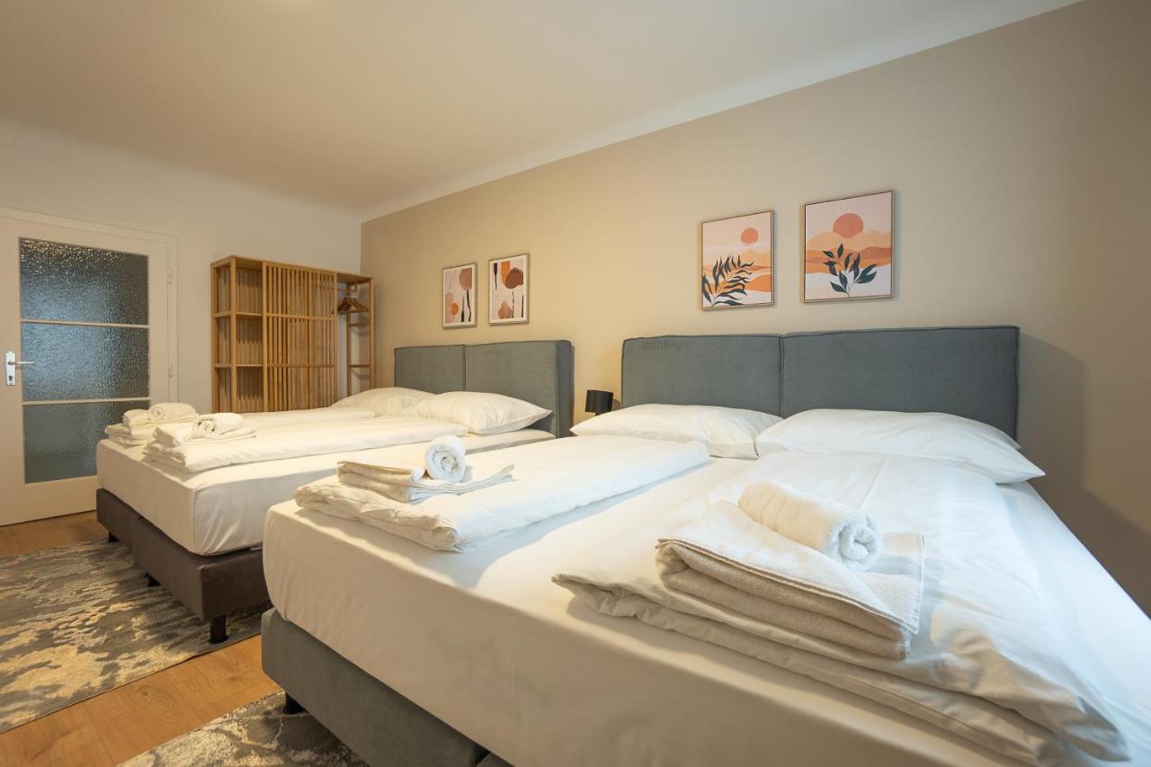 A 2-Bedroom Apartment With A King-Size Bed And A Balcony Is Located Just A 15-Minute Walk From Stephansplatz. Wien Exterior foto